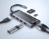NATEC Docking stanica Fowler Plus, USB-C, 3x USB-A, 1x HDMI, 1x ethernet, 1x USB-C, 1x SD/microSD, sivi