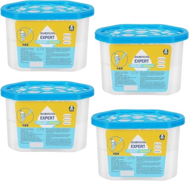 NIKCORP Odvlaživač zraka apsorber vlage, set 4 kom