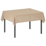 Tkanina za stol 5 kom pravokutna 140 x 180 cm, bež