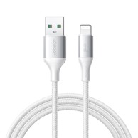 JOYROOM Pleteni USB-A na Lightning kabel S-A28, 3 A, 1 m, bijeli