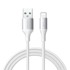 JOYROOM Pleteni USB-A na Lightning kabel S-A28, 3 A, 1 m, bijeli