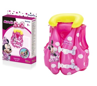 BESTWAY Dječji prsluk za plivanje Minnie 9101A, 51x46cm