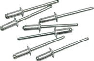 VOREL aluminijske slijepe zakovice 4,0 x 9,6 mm, 50 kom.