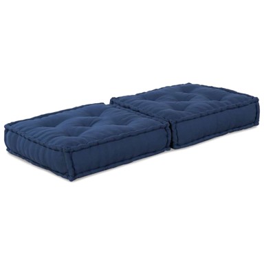 Modularni pouf, 70 x 70 x 36 cm, indigo