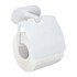 WENKO Bijeli samoljepljiv držač toaletnog papira od nehrđajućeg čelika Orea