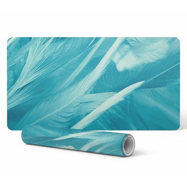 Gaming podloga za stol, delikatno perje, 90 x 45 cm