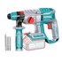 TOTAL Akumulatorski rotacijski čekić One-Stop Tools 1100 o/min 5400 ud/min P20S, crni