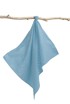 SENSILLO Pelena, muslin 70x80 cm, plava