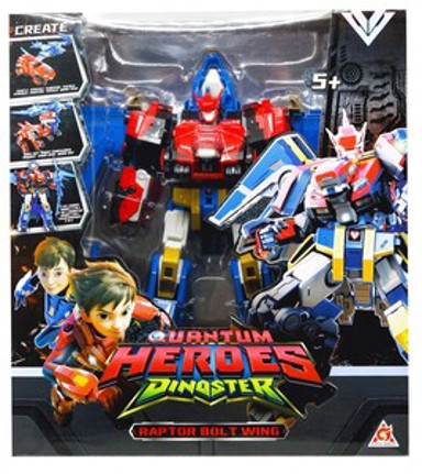 DINOSTER Transformable Robot Raptor Bolt Wing