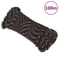 Brodski konop, crni, 5 mm, 100 m, od polipropilena