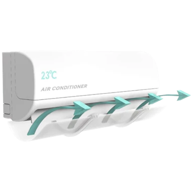 ZED ELECTRONIC Usmjerivač zraka za klimu AC DEFLECTOR-0912, za uređaje 9.000 do 12.000 BTU