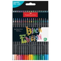 FABER-CASTELL Boja 116436 drvena black edition trokutasta 36 boja