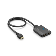 HAMA HDMI razdjelnik 00205284, 1 x HDMI na 2 x HDMI, 4096 x 2160, crni