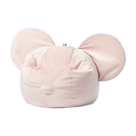 THE BROOKLYN KIDS Svijetlo ružičasta dječja vreća za sjedenje Ears 