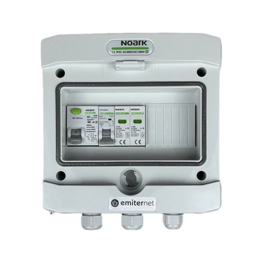 EMI AC hermetička kutija IP65 s Noark zaštitom tip 2 16A 1-F RCD A 40A/300mA