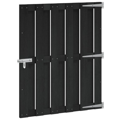 Vrtna vrata 100x112 cm, crna