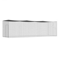 VEVOR Mreža za bejzbolski kavez za udaranje, 35 x 10 x 10 ft, crna