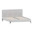 ROPEZ Tapecirani krevet Barker 90x200 cm s podnicom, svijetlo sivi