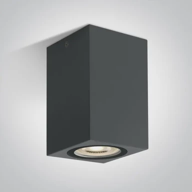 Stropna svjetiljka, 1xGU10, 10W, 230V, IP65, DM67142D/AN, antracit