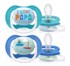 PHILIPS AVENT Silikonska duda Ultra Air SCF080/03 , 6-18 mjeseci, 2 komada, papa/čamac
