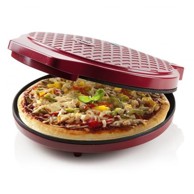 DOMO Pekač za pizzu DO9177PZ, MY EXPRESS, 30 cm, crveni