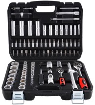 VERKE Set nasadnih ključeva 94 dijela, crna