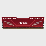 AFOX RAM memorija Gaming, 16GB, DDR4 3200MHz, CL16, DIMM, crvena