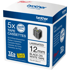 BROTHER Traka za izradu naljepnica TZE-231M5, crna