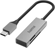 HAMA USB čitač kartica SD/microSD, USB-C 3.0