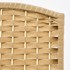 HOMESTAR Pregrada za sobu, 6 panela, 240x16x170 cm, prirodna