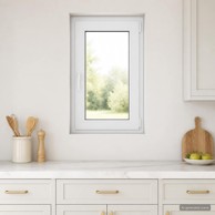 RISOR podrumski prozor PVC 50 x 100 cm, bijeli iznutra
