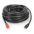 DIGITUS PC kabel HDMI High Speed Cab. 15m HDMI Type A, Ultra HD, gold, sw