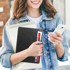 GS futrola za Lenovo Tab M11, utor za posjetnice i olovku, crna