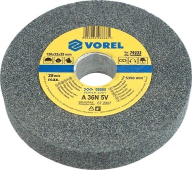 VOREL brusna ploča 125 x 12 x 15 mm, 08861