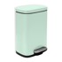 SPIRELLA Mentol zelena željezna kanta za smeće s pedalom 5 l Akira