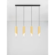 NOVA LUCE Visilica grlo Modesto G9 4 x 5 W IP20 NL9236460, zlatna