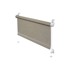 GARDINIA Bež rolete 80x150 cm Mini Faro