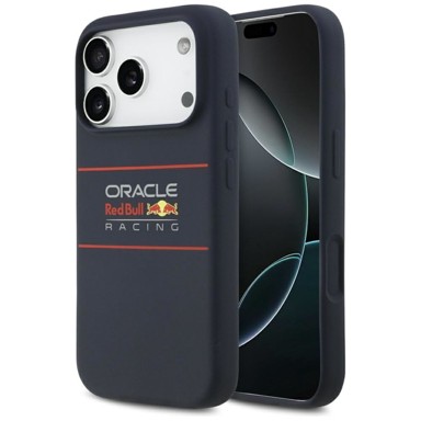 RED BULL Silikonska futrola s horizontalnim logotipom MagSafe za Apple iPhone 17 Pro Max
