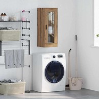 Zidni ormarić 34,5x34x90 cm, hrast