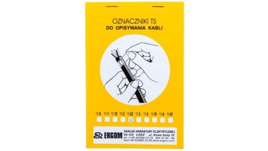 ERGO Ručni marker za označavanje TS 22, 280 kom, bijeli