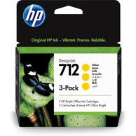 HP Tinta DesignJet 712, 3-pack, 29 ml, žuta