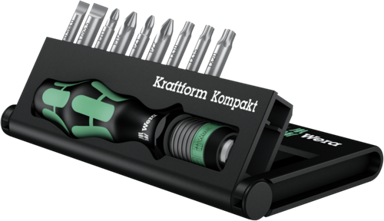 WERA Bitovi Kraftform Kompakt 10