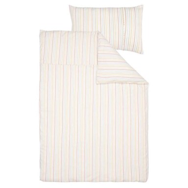 LITTLE DUTCH Dječja posteljina Vintage Sunny Stripes 100x140 cm