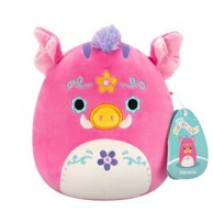 SQUISHMALLOWS Plišana igračka Halloween Horacio divlja svinja 20 cm, roza