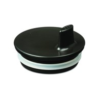 DESIGN LETTERS Poklopac za šalicu, ø 7 cm, crni