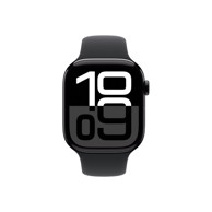 APPLE Pametni sat, Watch 10, Alu kućište, 46mm, Jet Black, sportski remen, crni