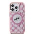 KARL LAGERFELD Ružičasta maskica MagSafe za Apple iPhone 15 Pro