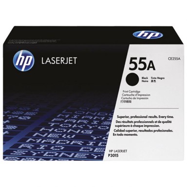 HP Toner CE255A za LaserJet P3015, crni, original