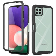 TECHSUIT Maskica Defense360 Pro + Zaštita ekrana Samsung Galaxy A22 5G, crna