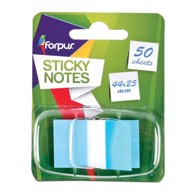 FORPUS Samoljepivi označivači, 44 x 25 mm, plava